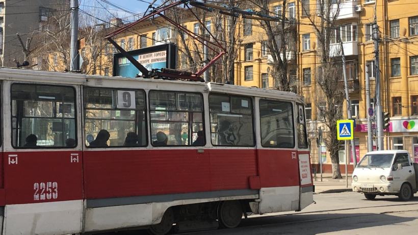 В Саратове из-за поломки вагона встали трамваи двух маршрутов