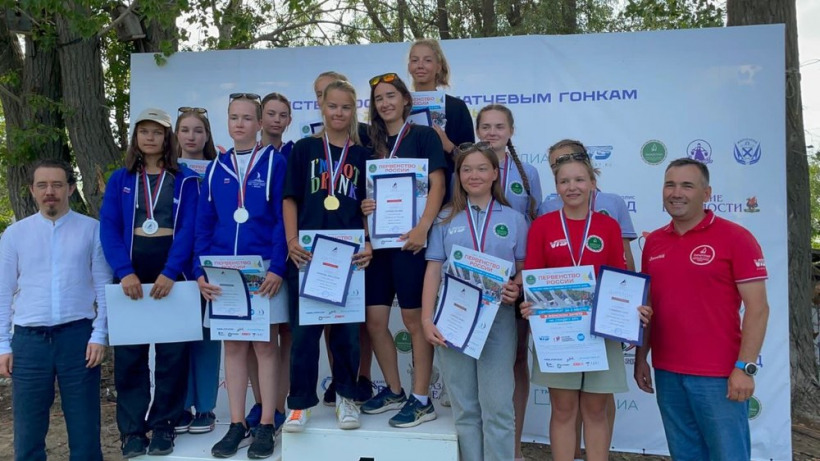 Саратовские спортсмены завоевали полный пакет наград на Первенстве России по парусному спорту