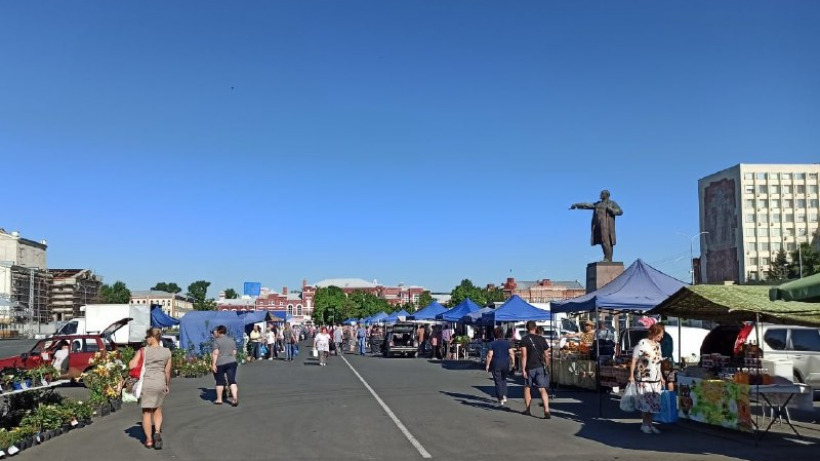 В субботу на Театральной площади пройдет ярмарка выходного дня