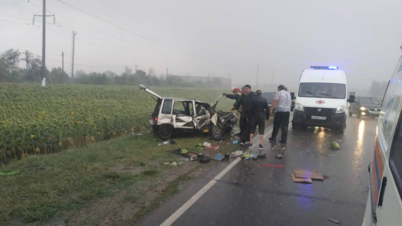 В Энгельсе двое детей и две женщины пострадали в ДТП