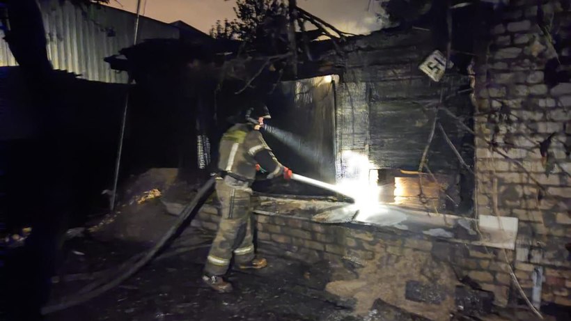 Во время пожара в Саратове погибли два малолетних мальчика 