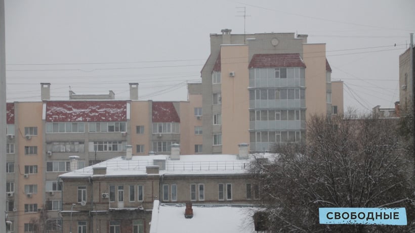 Желтый уровень опасности. Завтра в Саратовской области ожидают сильные осадки, ветер и гололед