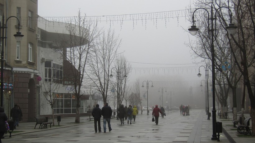 МЧС предупредило саратовцев о тумане и гололедице