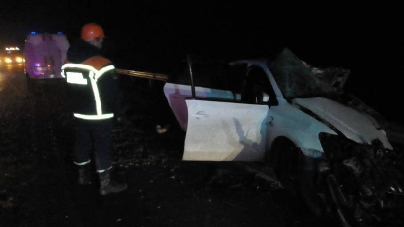 В смертельном ДТП под Мокроусом пострадали четверо граждан Узбекистана. Состояние одного крайне тяжелое