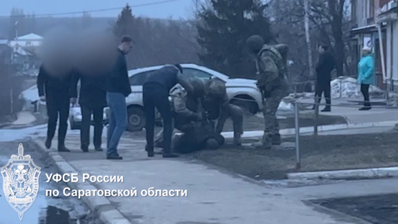 ФСБ обнародовала видео задержания поджигателя объектов железной дороги в Саратове