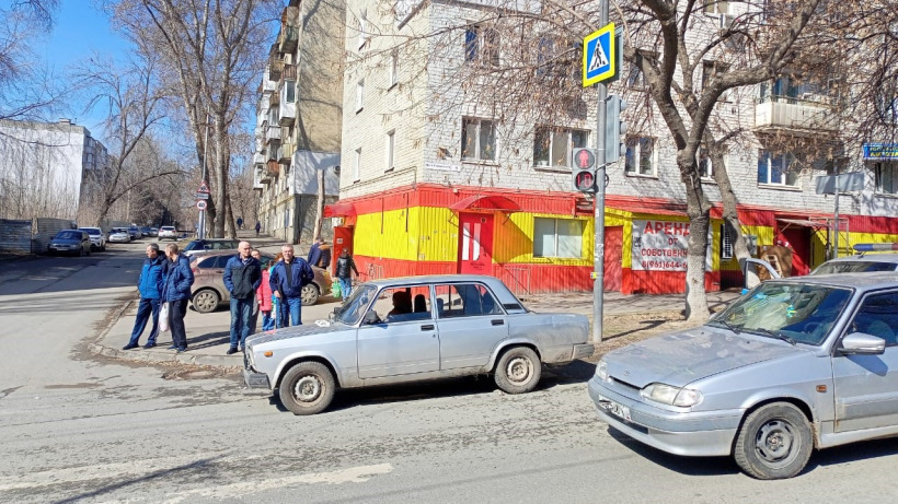 Семерка сбила пенсионерку на пешеходном переходе в Ленинском районе