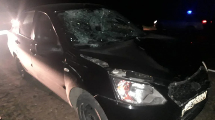 Под Вольском женщина на иномарке насмерть сбила пешехода