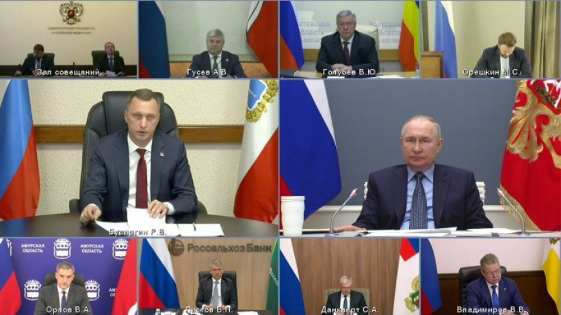 Саратовский губернатор доложил Путину о доле используемых отечественных семян в 93%