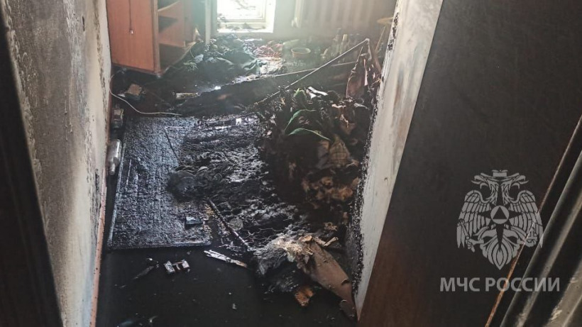 В Вольске мужчина получил ожоги при пожаре из-за непотушенной сигареты