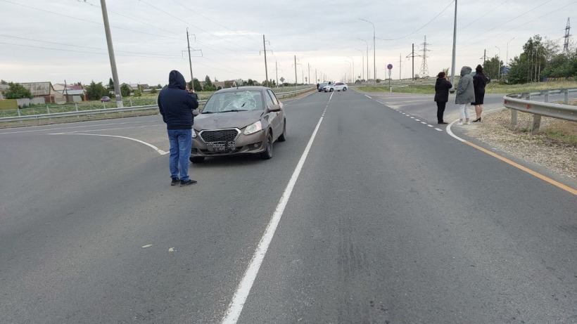 В Ершове «Датсун» сбил подростка на велосипеде