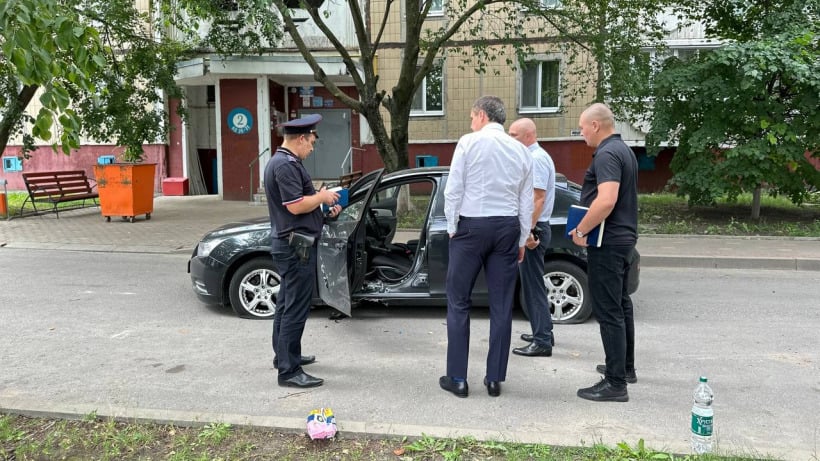 В Белгороде взорвался автомобиль. Пострадали ребенок и двое взрослых