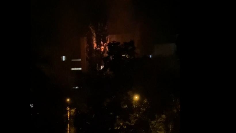 Вечером в балаковском общежитии произошел пожар