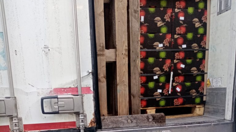 В Казахстан не пустили из Саратовской области 20 тонн подозрительных яблок