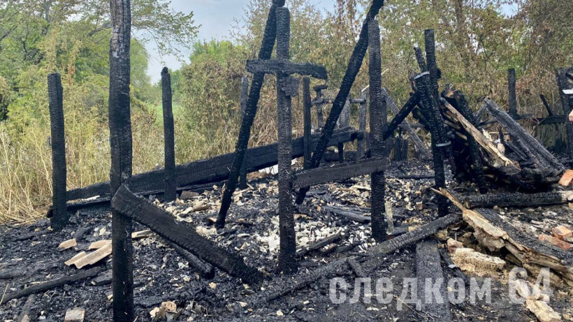При пожаре в Ленинском районе Саратова погиб мужчина