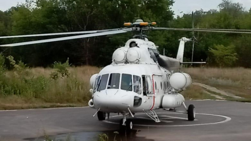 Разбившегося под Аркадаком мотоциклиста экстренно прооперировали прилетевшие на вертолете саратовские врачи