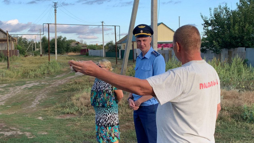 Под Марксом почти две сотни сельчан остались без газа из-за аварии