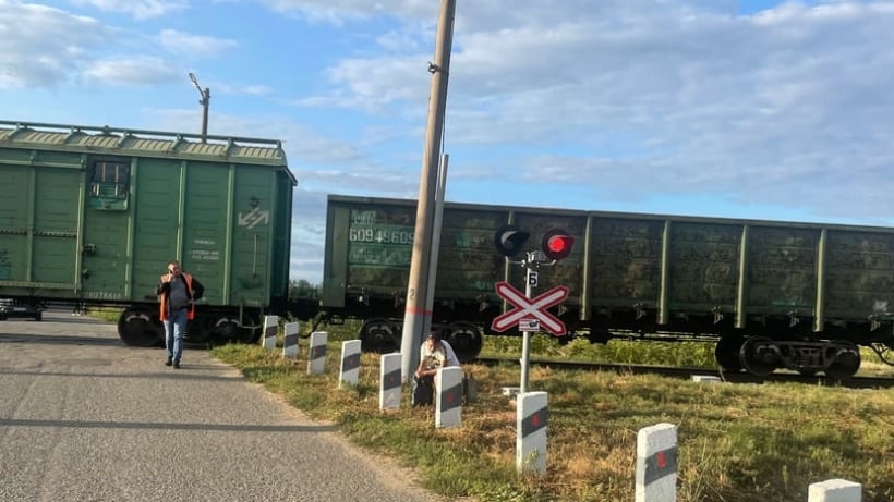 Очевидец: Под Вольском экстренно останавливали поезд из-за спавшего на рельсах мужчины