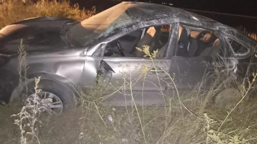 Под Степным водитель Гранты вылетел в кювет и погубил пассажирку