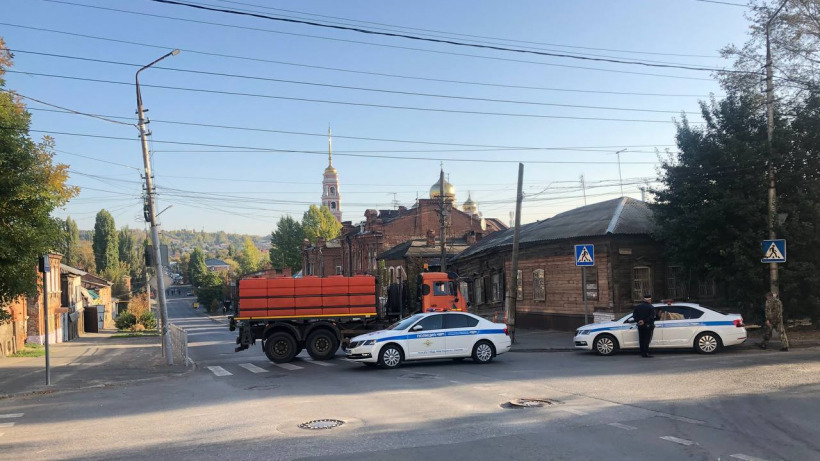 Из-за прибытия мощей Георгия Победоносца в центре Саратова перекрыли дороги