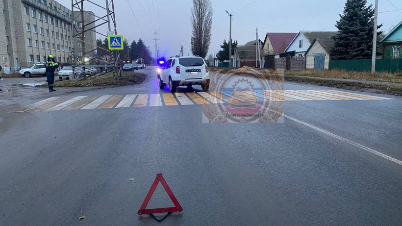 В Ртищеве иномарка сбила подростка на пешеходном переходе