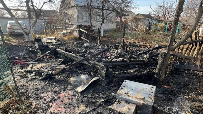 Мужчина и женщина получили ожоги при пожаре в дачной бане в Саратове