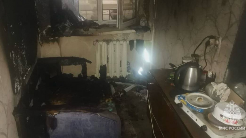 В Балакове мужчина отравился угарным газом при пожаре в пятиэтажке