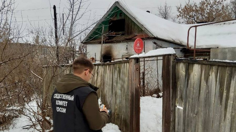 На пожаре в Вольске погиб любитель выпить