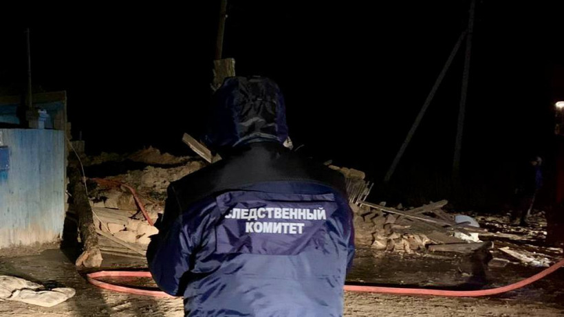 В Алгае пожилой мужчина погиб при пожаре в своем доме