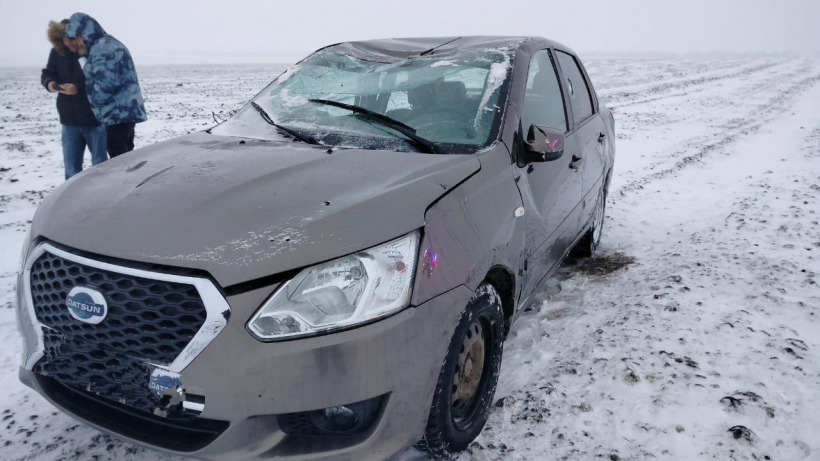 В утреннем ДТП под Саратовом погибла женщина