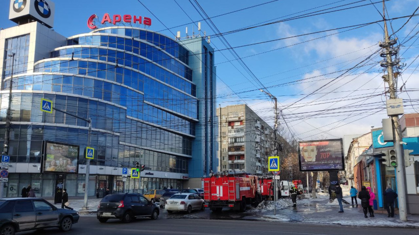 В центре Саратова горела обувная мастерская 