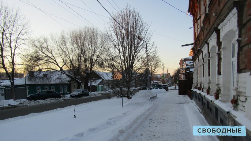 Температура воздуха в Саратовской области во время выходных упадет до -22 градусов