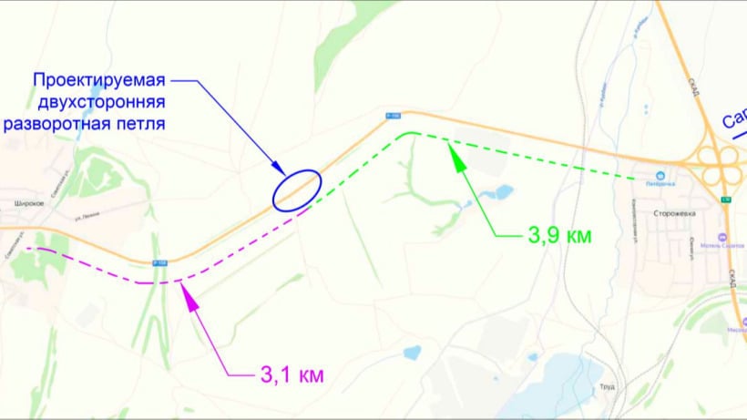 После жалоб жителей Сторожевки чиновники признали, что реконструкция трассы обернется для них «перепробегом» в восемь километров