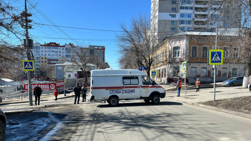 Из-за утечки газа в центре Саратова прекратили его подачу в 13 коммунальных предприятий