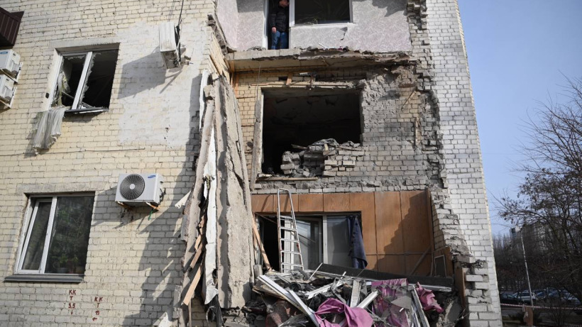 В Белгороде мужчина погиб при обрушении балконов дома после воздушной атаки со стороны ВСУ