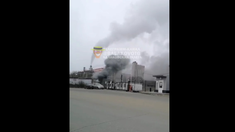 Дым над балаковским маслозаводом обеспокоил жителей