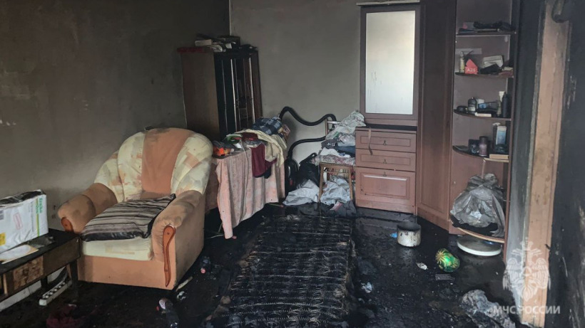 В Саратове 75-летний хозяин трехкомнатной квартиры погиб при пожаре