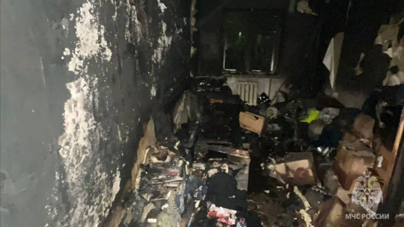 В Саратове мужчина погиб при пожаре в частично расселенном доме