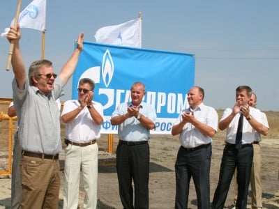 Право поджечь контрольный газовый факел предоставили жителю села Пудовкино Юрию Евсеневу