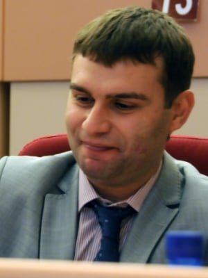 Самый молодой депутат Александр Гайдук