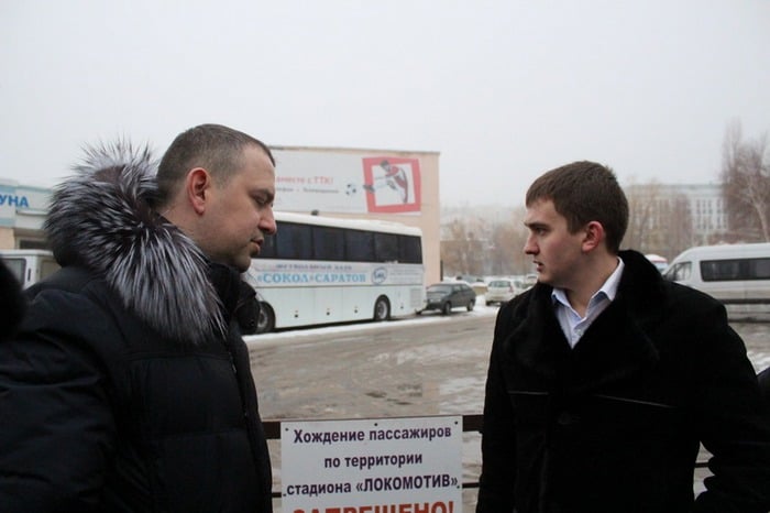 Гроза перевозчиков Евгений Лузановский (справа)