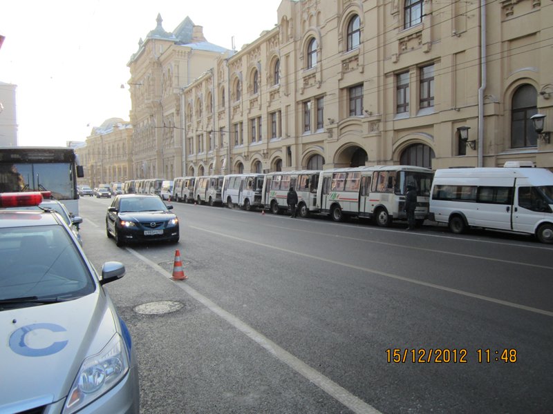 Сегодня в Москве прошла протестная прогулка