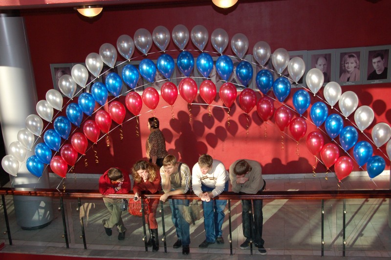Воздушные шарики всегда ассоциировались с праздником
