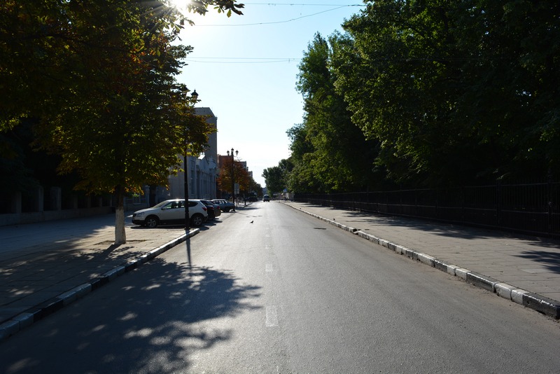 Улица Волжская 17 августа 2016 года. Последний день перед началом реконструкции